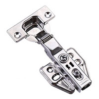 Thick door panel hydraulic hinge