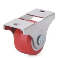 Square hole low fixed red wheel