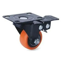 Gold Diamond Inner Black Outer Orange Red Universal Wheel