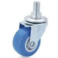 High grade interior white and exterior blue(thread teeth)